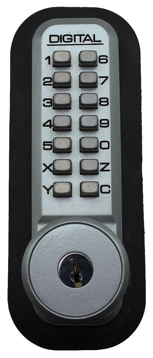 Lockey 2210KO Marine Grade Mechanical Digital Deadbolt Door Lock With Key Override